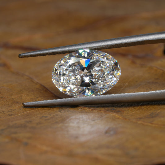 2.50 Ct Oval Shape Cut Lab grown Diamond Loose For Engagement Ring For Personalized Jewelry Eco Friendly CVD Diamond Diamond For Gift