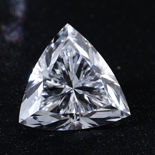 Trillion Cut CVD Lab grown Diamond Loose HPHT Diamond For Engagement Ring For Hoop Earrings For Solitaire Studs Anniversary Gift For Her