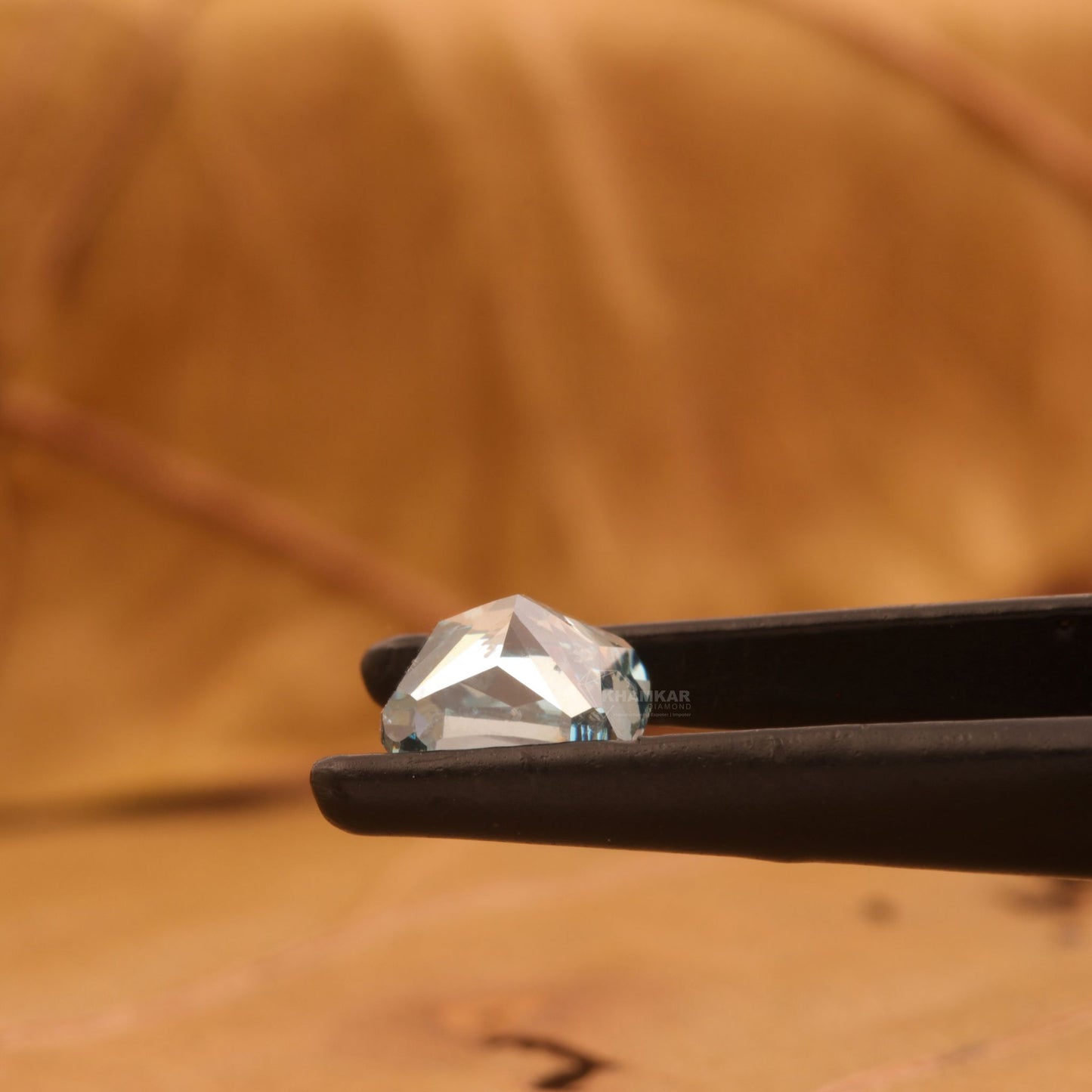 1CT Vivid Blue Lab Diamond | Cushion Cut Loose Diamond