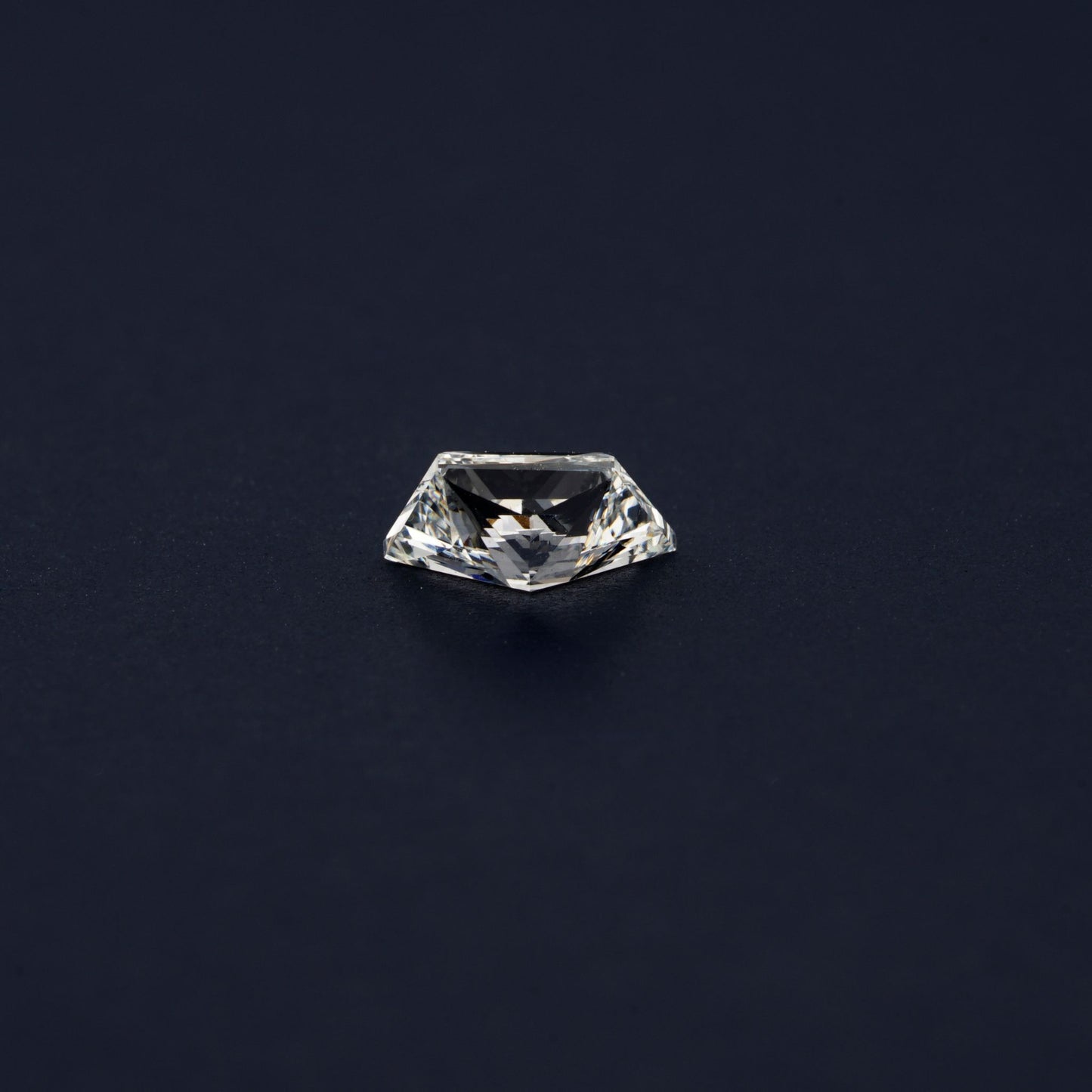 Cadillac Step Cut Lab Grown Diamond for Semi Mount Ring, Eco-Friendly Diamond