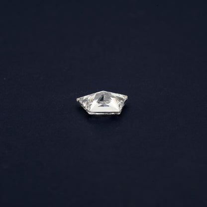 Cadillac Step Cut Lab Grown Diamond for Semi Mount Ring, Eco-Friendly Diamond