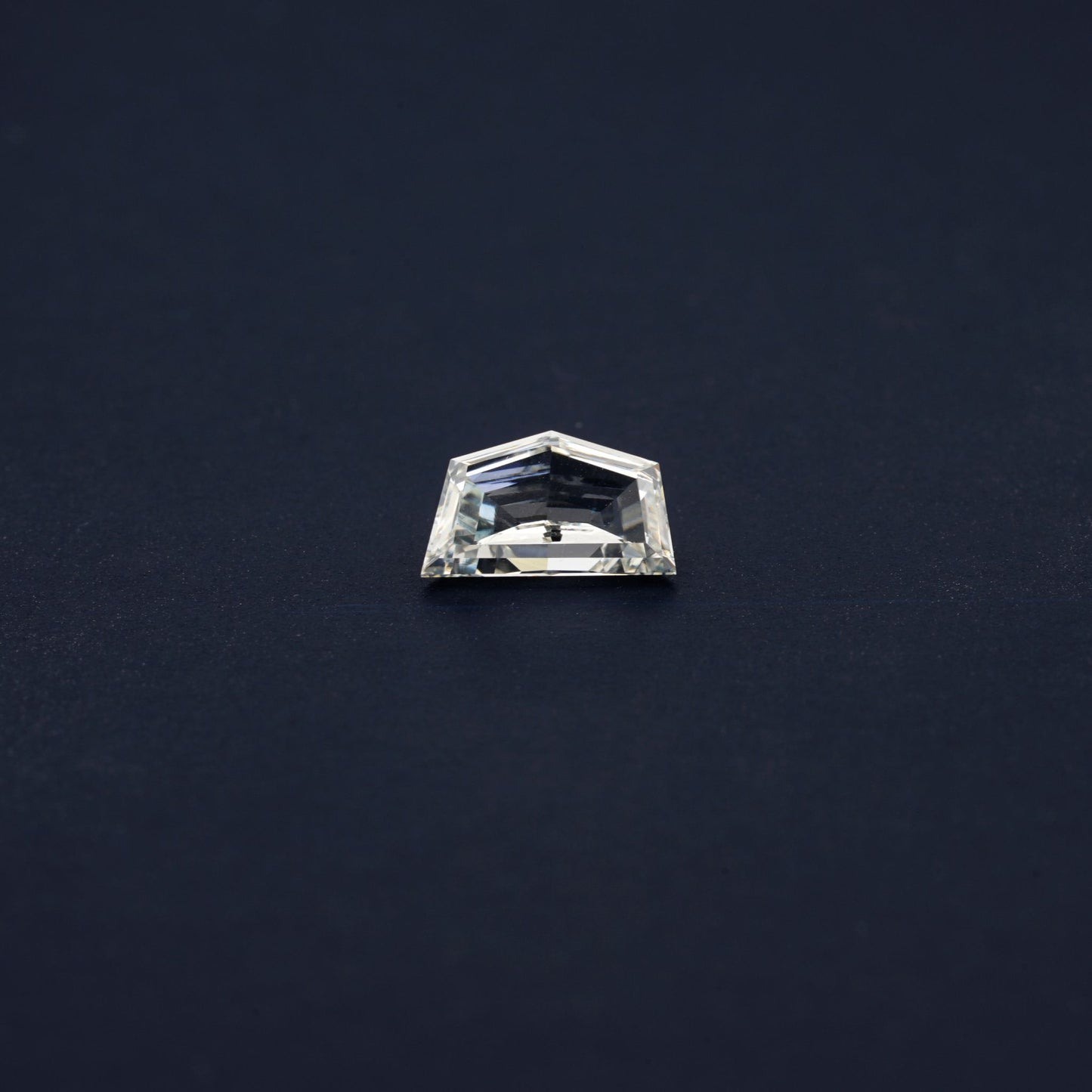 Cadillac Step Cut Lab Grown Diamond for Semi Mount Ring, Eco-Friendly Diamond