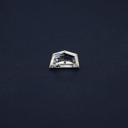 Cadillac Step Cut Lab Grown Diamond for Semi Mount Ring, Eco-Friendly Diamond