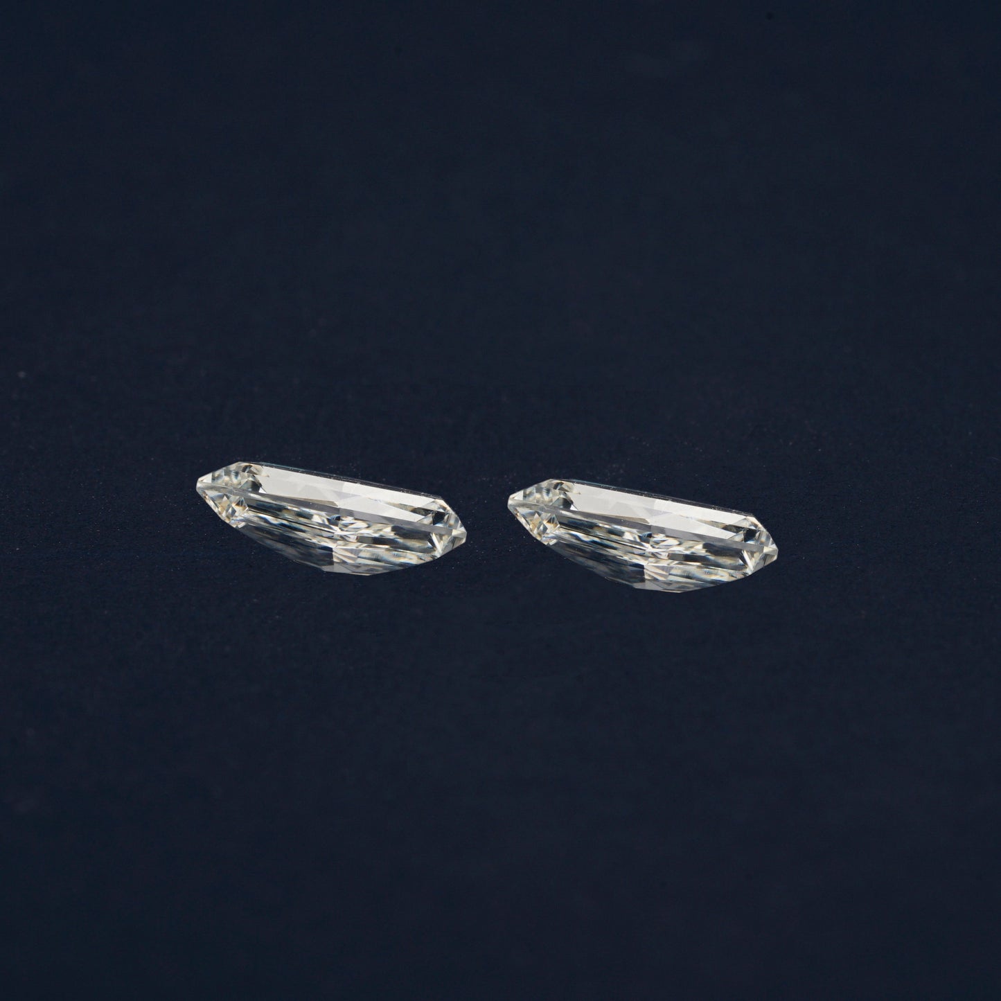 Cadillac Step Cut Lab grown Diamonds Pair For Side Stone Ring CVD-HPHT Diamond For Studs Matching Pair Of Antique Shape Diamond Loose