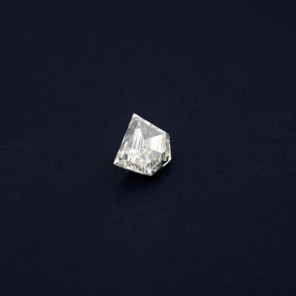 Cadillac Step Cut Lab Grown Diamond for Semi Mount Ring, Eco-Friendly Diamond