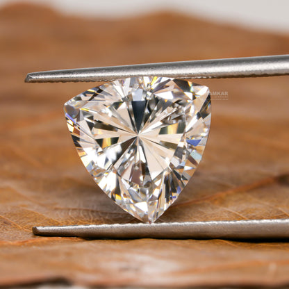 3.00 CT Trillion Cut Lab Diamond | CVD Loose Diamond