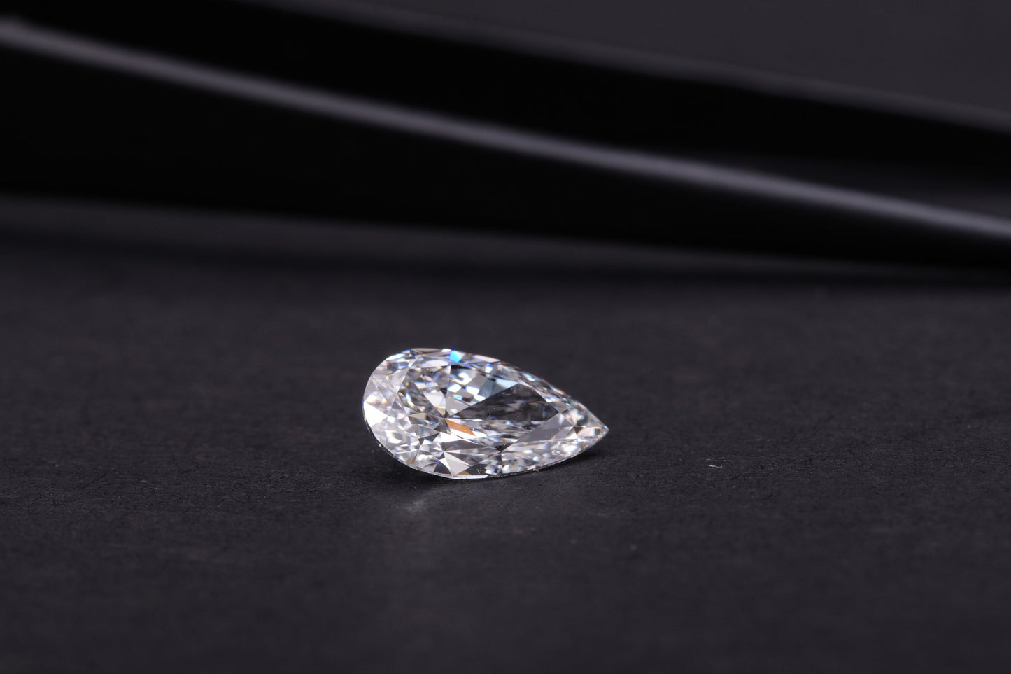 Pear Cut Lab grown Diamond For Engagement Ring Conflict Free Diamond Loose For Her Pear Cut CVD Diamond For Solitaire Necklace Gift For Her