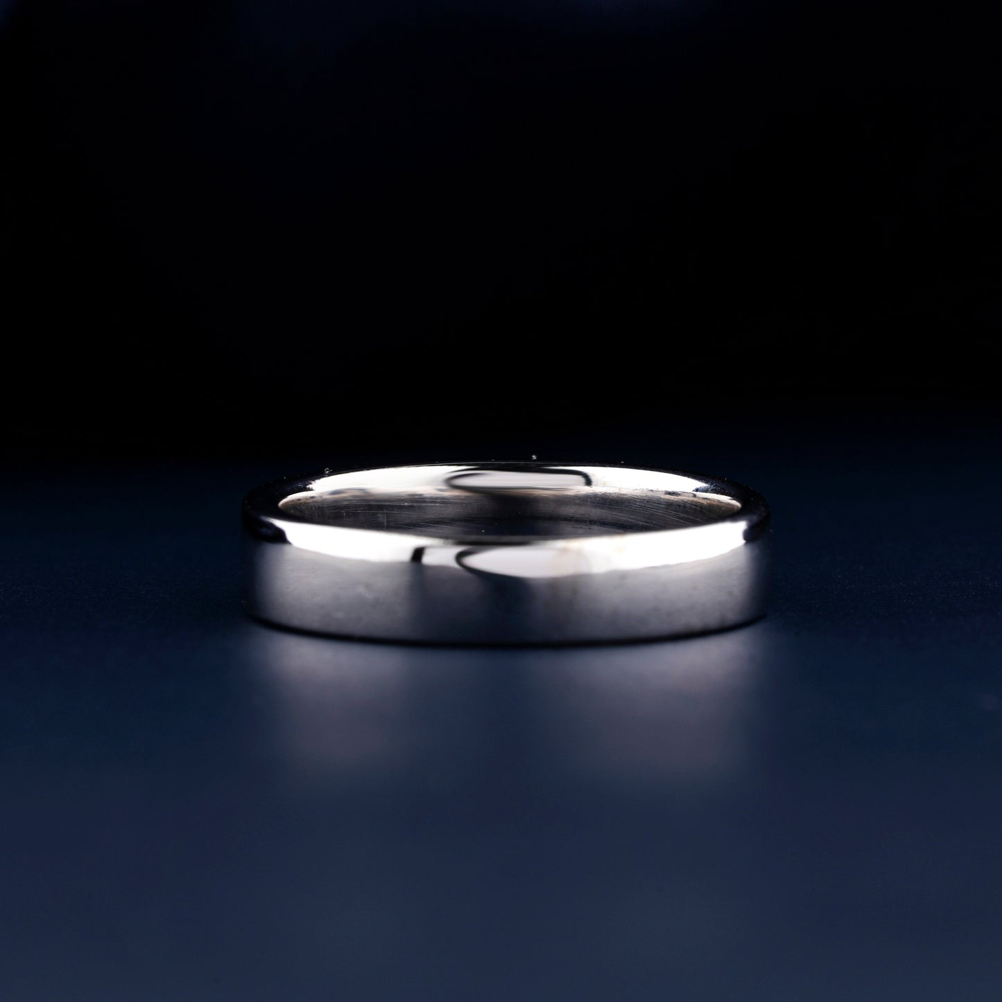 Princess Lab Grown Diamond Men’s Wedding Band In 14K White Gold