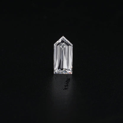 Bullet Cut Eco Friendly Diamond Solitaire Ring 10K White Gold Lab Created Diamond Women's Ring Hand Made Diamond Loose for Her