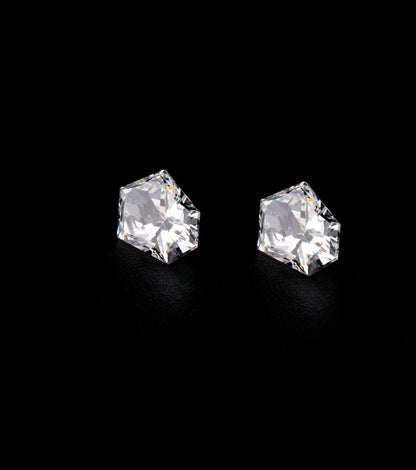 Modified Shield Lab grown Diamonds For Studs Loose Diamond For Engagement Ring For Custom Diamond Ring For Hoop Earring IGI Certified Damond