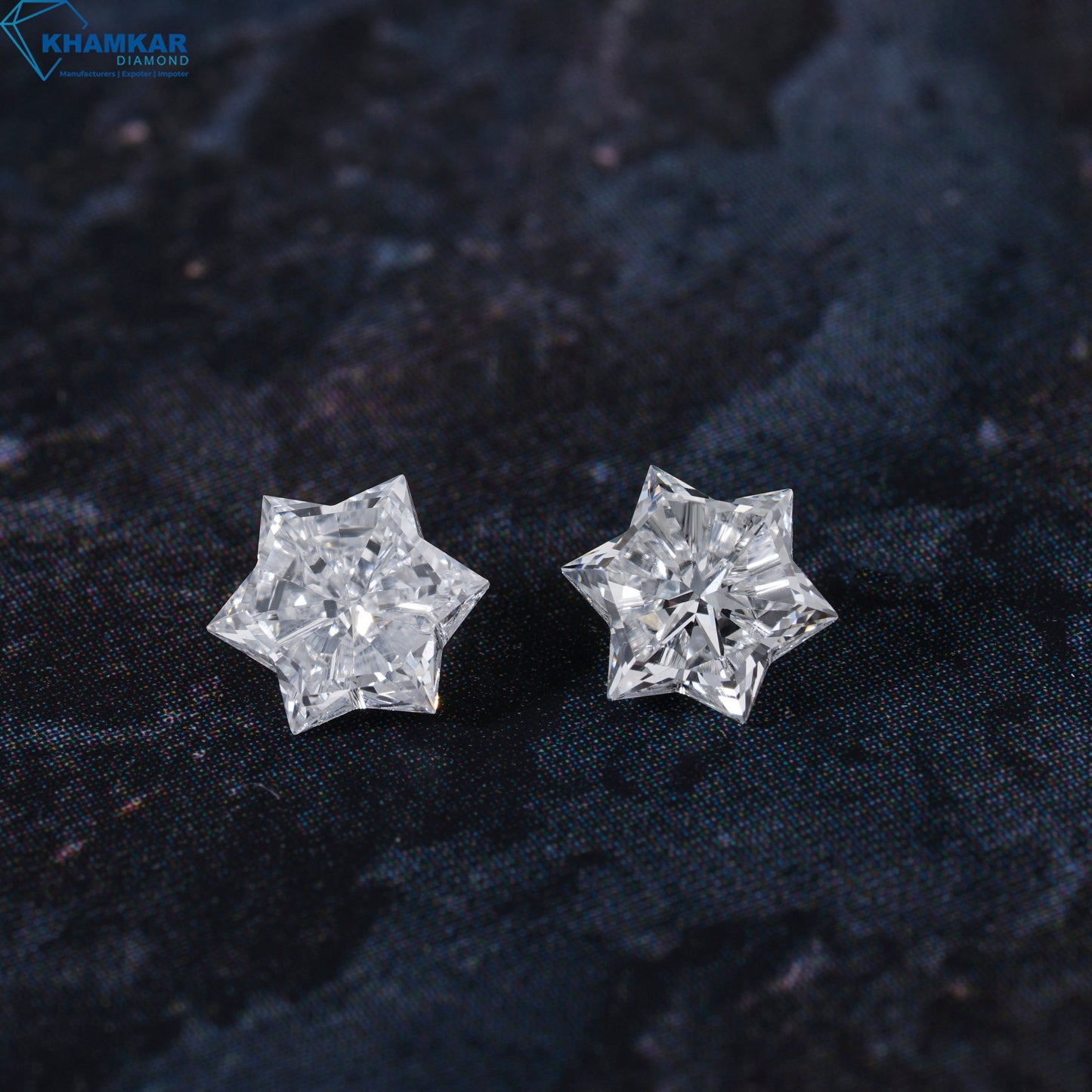 Star Cut Labgrown Diamond For Earrings,CVD-HPHT Lab Diamond For Pendant ,Conflict free Diamond,Fancy Cut Diamond ,Antique Cut Diamond