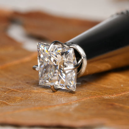 IGI Certified Princess Cut Engagement Ring  Lab Grown Diamond
