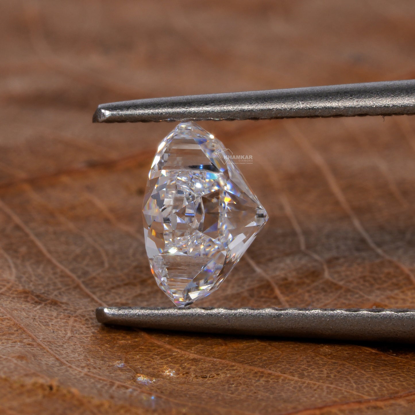 Floral Shape Brilliant Cut Lab Grown Diamond,1.00Ct Floral Diamond For Engagement Ring,Flower Shape Diamond For Anniversary Gift,CVD Diamond