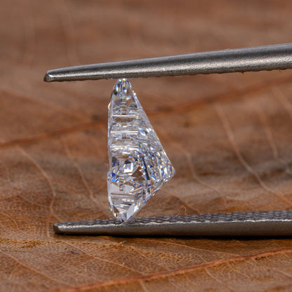 Christmas Tree Cut Lab Grown diamond,1.00 Ct Antique Cut Diamond For Solitaire Ring,Loose Diamond For Christmas Gift,Diamond gift For Women