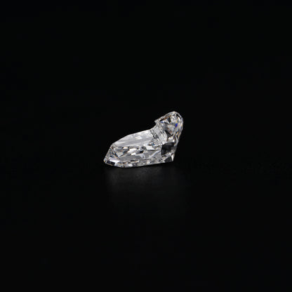 J Shape Lab grown Diamonds " J " Letter Diamond Pendant Gift For Him Fancy Cut Diamond Antique Cut CVD-HPHT Diamond Conflict Free Diamond