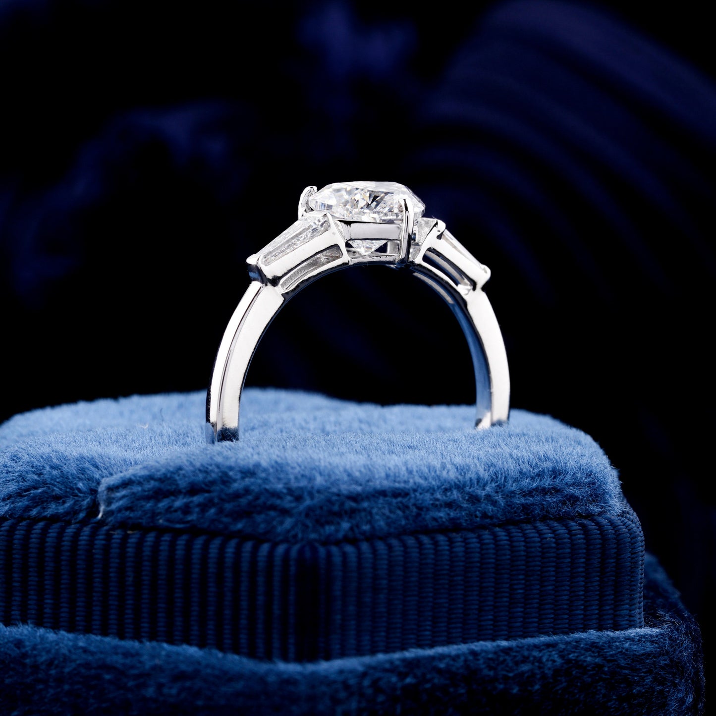 1 CT Heart Cut Lab Grown Diamond Proposal Ring for Women