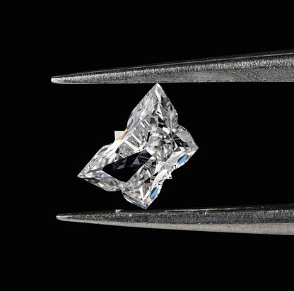 Butterfly Shape Lab grown Diamond 14K White Gold Created Diamond Wedding Ring White Gold Lab Grown Diamond Wedding Pendant Fancy Cut Diamond