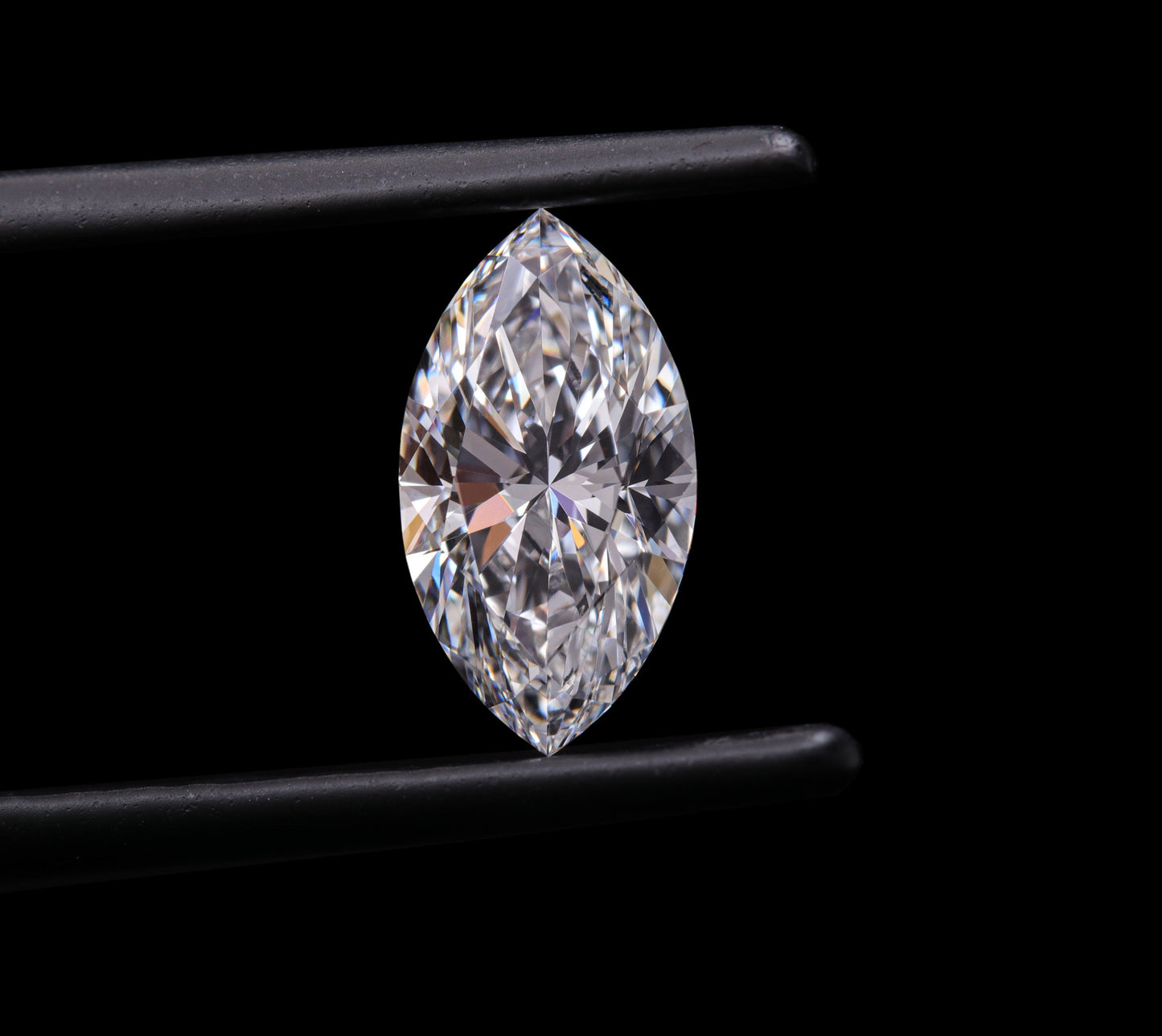 Marquise Cut Lab Grown Diamond,18K White Gold Marquise Diamond Three Stone Ring, Eco-Friendly Marquise Solitaire Diamond Studs HPHT Diamond