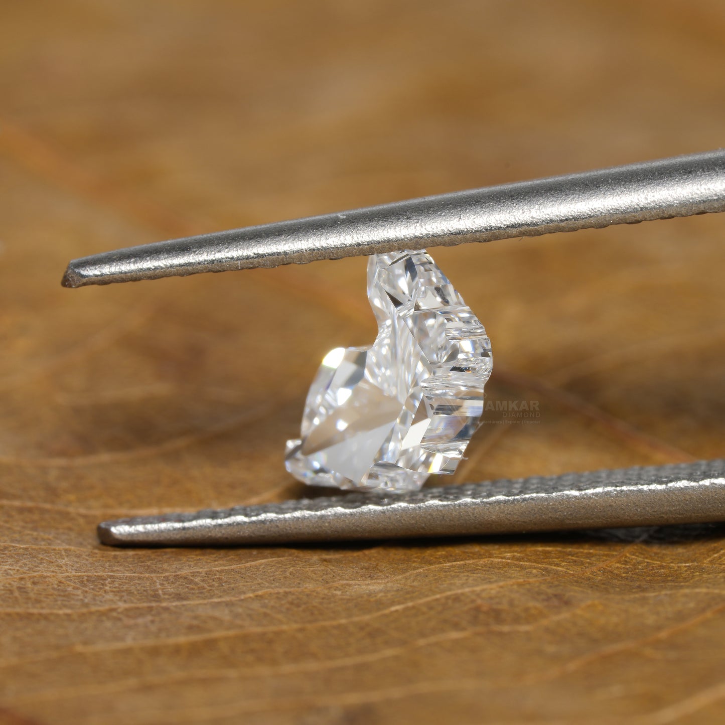 Fancy Rabbit Shape Lab Grown Diamond for Necklace & Earrings