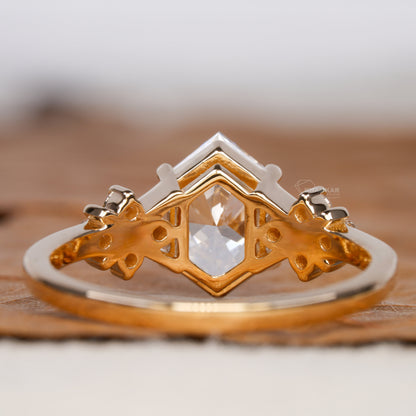 1CT Lab Grown Dutch Marquise Diamond Wedding Ring for Her