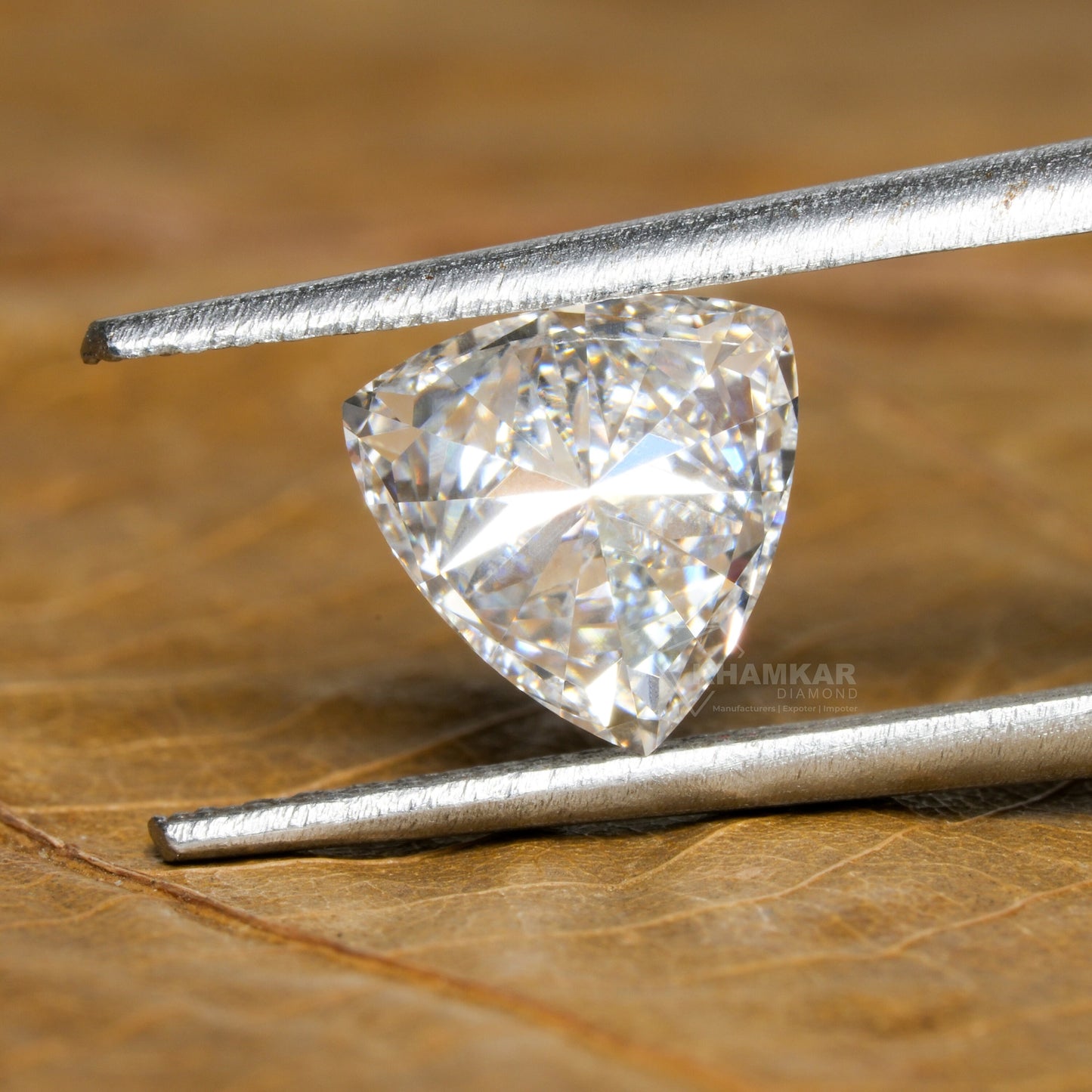 IGI Certified Trillion Cut Lab Grown Diamond | Loose HPHT Diamond