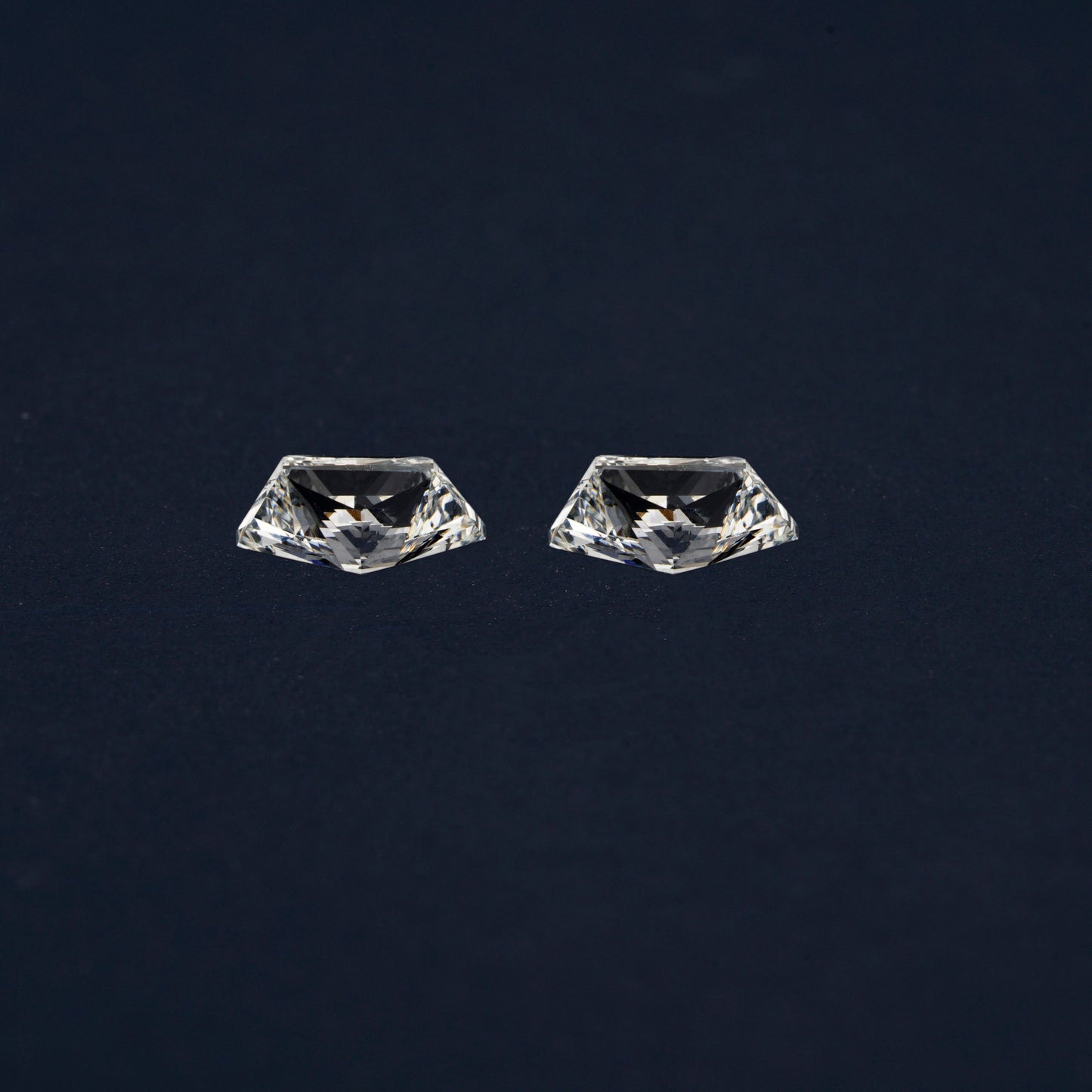 Cadillac Step Cut Lab grown Diamonds Pair For Side Stone Ring CVD-HPHT Diamond For Studs Matching Pair Of Antique Shape Diamond Loose
