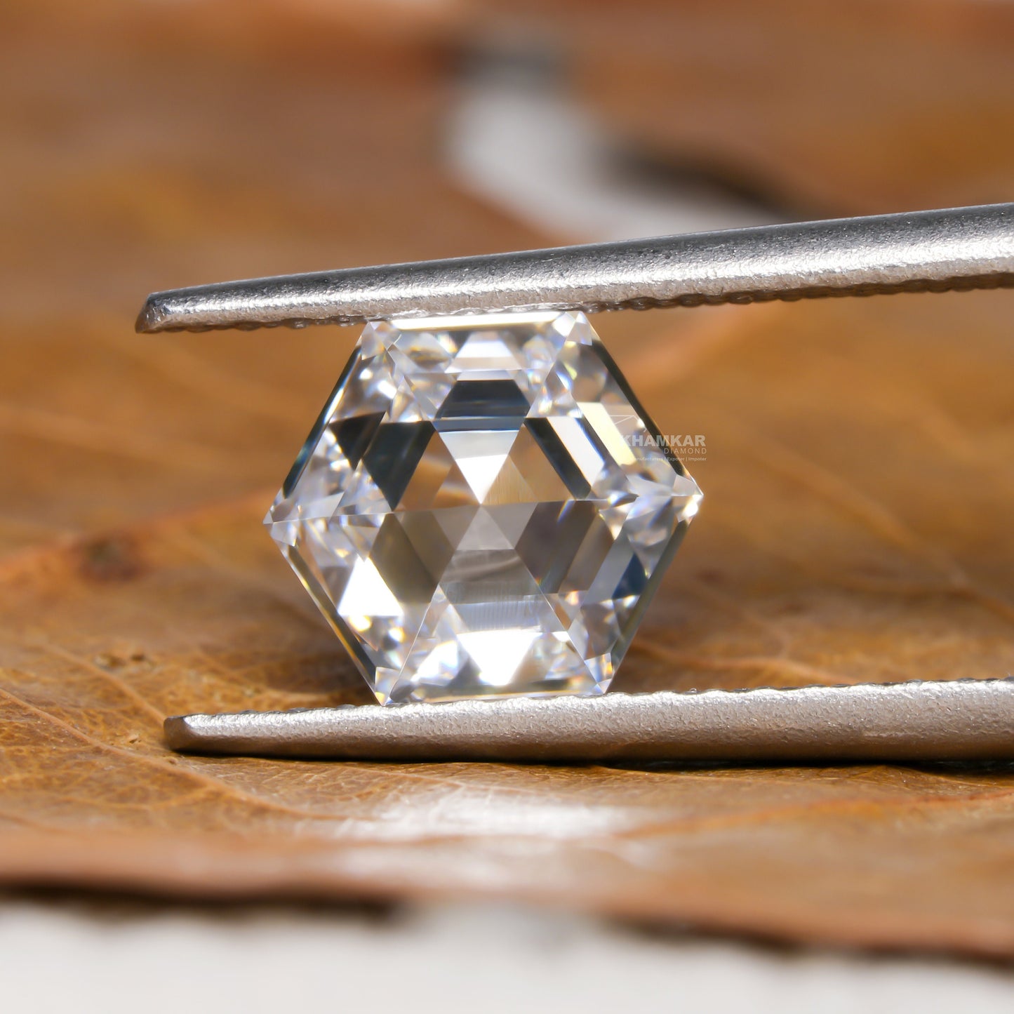 1.00 CT Hexagon Step Cut Lab Grown Diamond