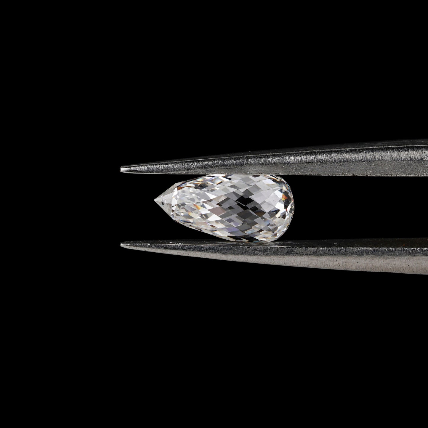 Briolette Lab Grown Diamond For Solitaire Studs HPHT Lab Created Diamond For Drop Earring  For Hoop Diamond Earring For Customization