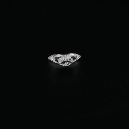 Butterfly Shape Lab grown Diamond 14K White Gold Created Diamond Wedding Ring White Gold Lab Grown Diamond Wedding Pendant Fancy Cut Diamond