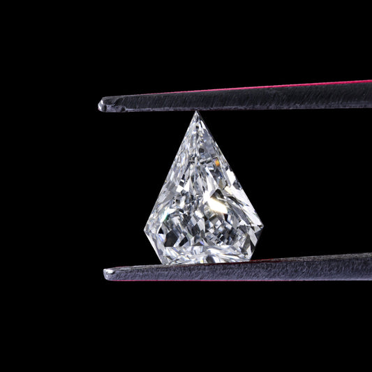 Shield Cut Lab grown Diamond For Studs Lab Grown Diamond Loose For Jewelry Lab Created Diamond For 3 Stone Diamond Ring For Customization