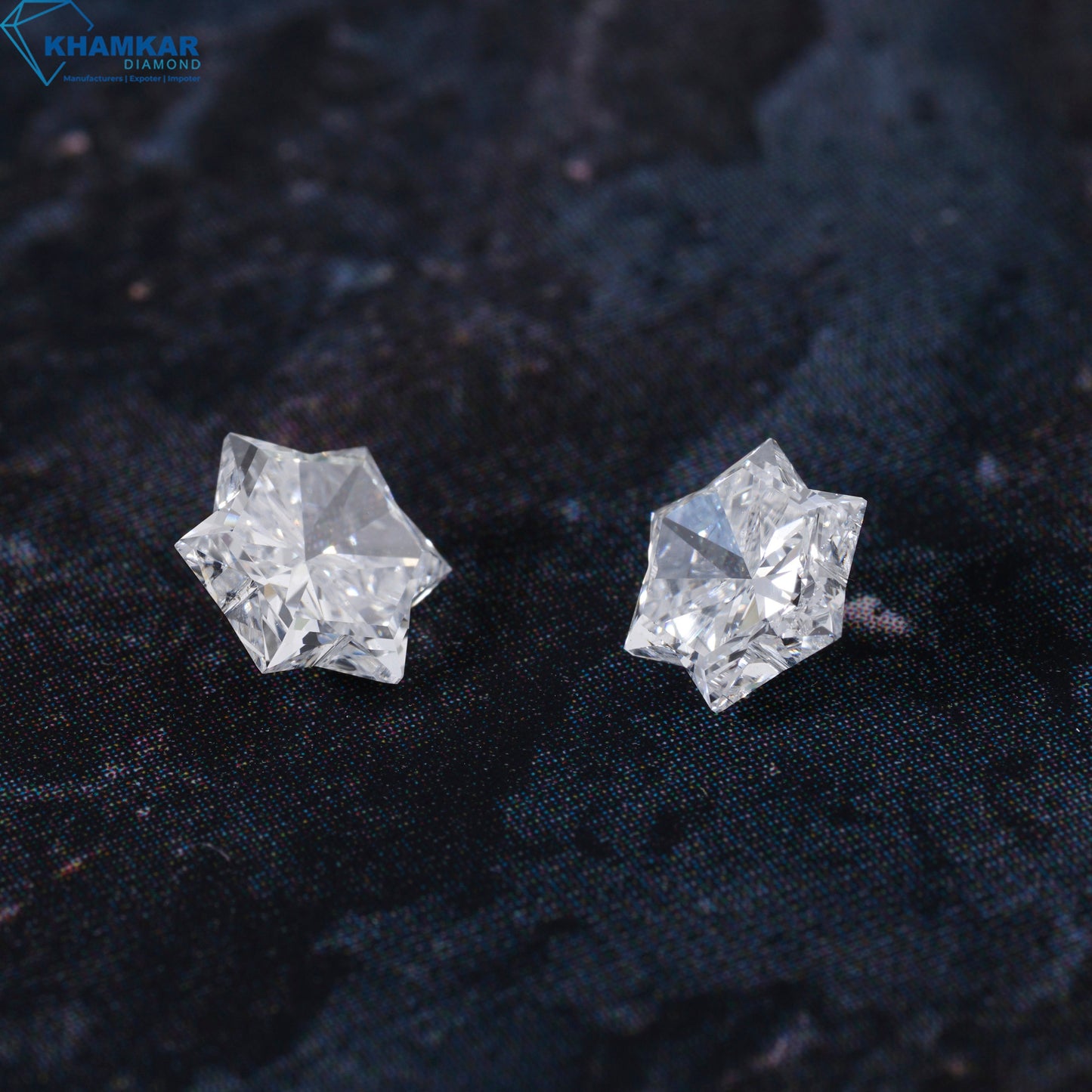 Star Cut Labgrown Diamond For Earrings,CVD-HPHT Lab Diamond For Pendant ,Conflict free Diamond,Fancy Cut Diamond ,Antique Cut Diamond