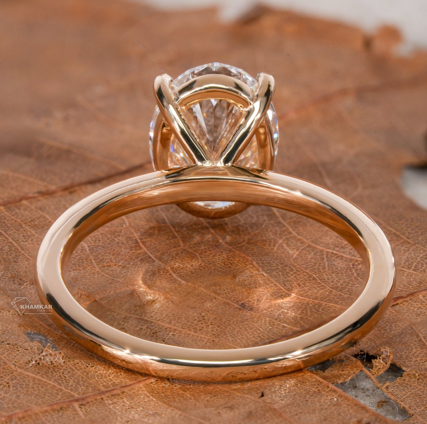 2.00CT Oval Lab Grown Diamond Solitaire Engagement Ring –Wedding Ring for Her