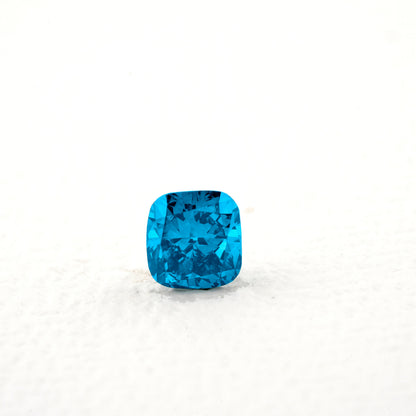 Cushion Lab Grown Blue Colored Loose Diamond Certified Brilliant Cut Diamond Loose For Gift Eco-Friendly Diamond Blue Cushion Diamond Ring