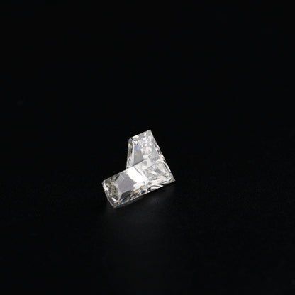 L Shape Labgrown Diamond CVD-Lab Diamond For Studs Anniversary Gift For Neckless Fancy Cut Diamond Antique Cut Diamond Birthday Gift For Her