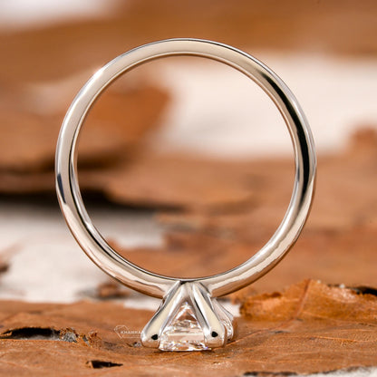 1CT Princess Cut Lab Diamond Ring | Solitaire Engagement Ring