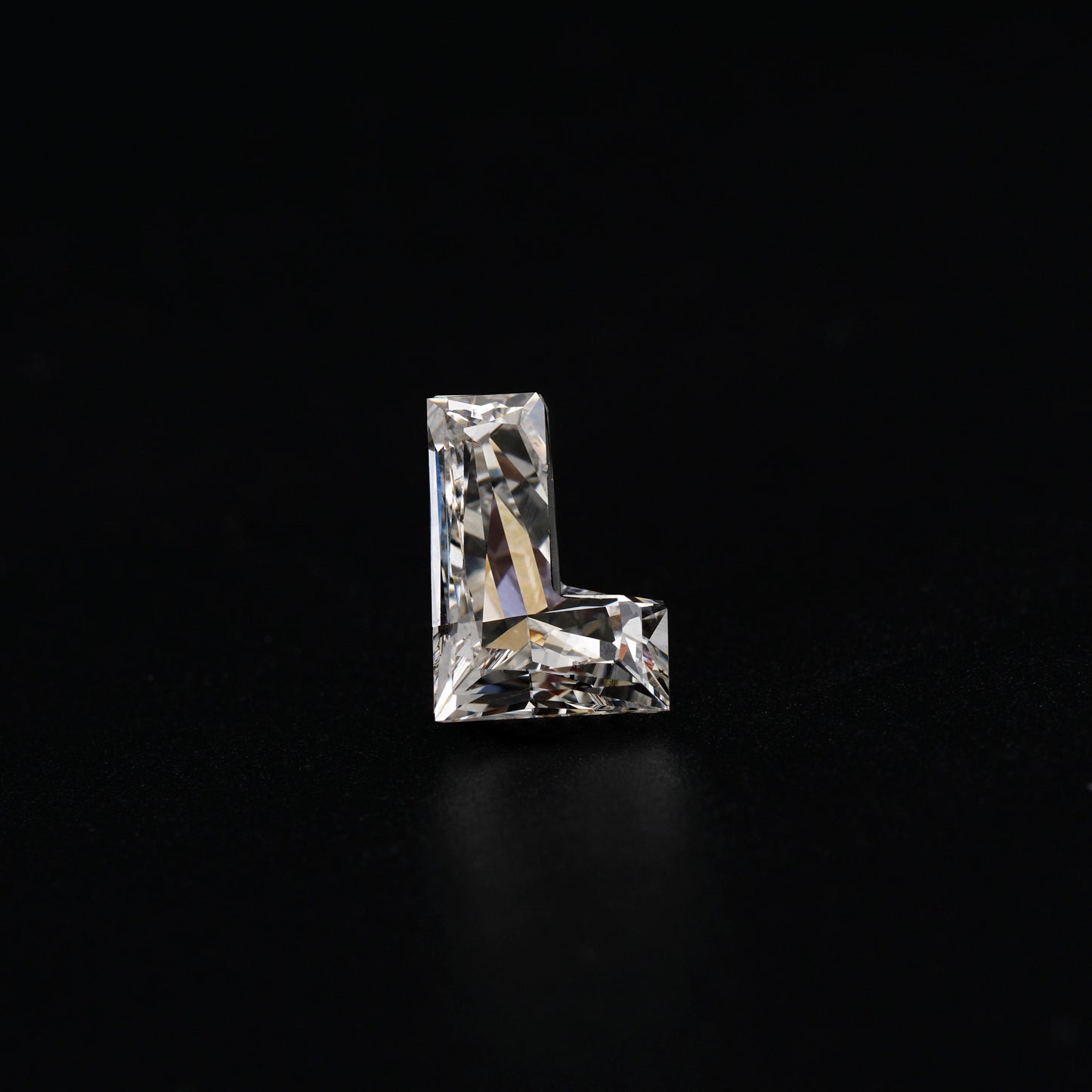L Shape Labgrown Diamond CVD-Lab Diamond For Studs Anniversary Gift For Neckless Fancy Cut Diamond Antique Cut Diamond Birthday Gift For Her