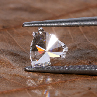 Horse Head Shape Lab Grown Diamond, Fancy Shape Man Made Diamond,1.00 Ct Horse Head Diamond for Unisex Pendant,Loose Diamond For Earring