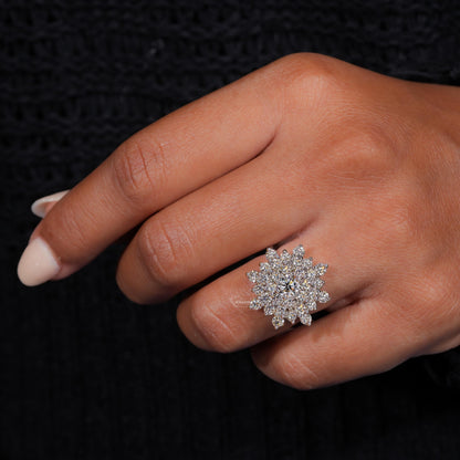 Round Cut Lab Diamond Engagement Ring for Her – Wedding Ring