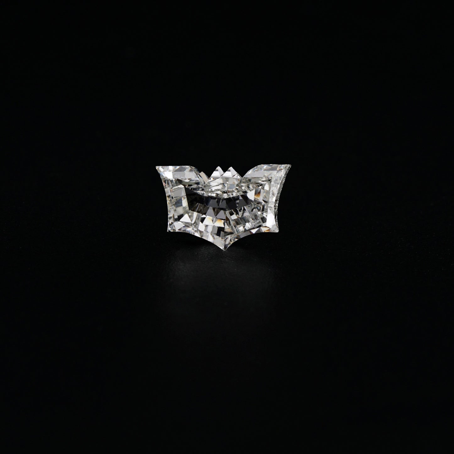 Bat Shape Lab Diamond CVD Loose Diamond For Pendant Antique Cut Man Made Diamond Loose For Studs Earrings Lab Created Loose Diamond For Her