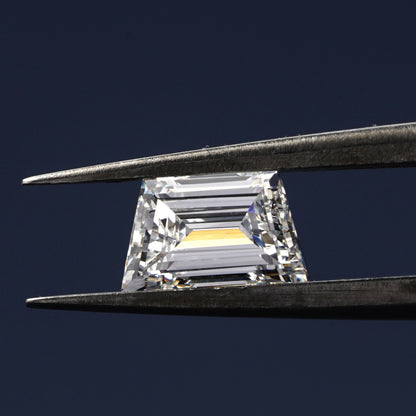 Trapezoid Step Cut Lab grown Diamond For Engagement Ring For Diamond Ring For Side Stone For Earring Pair For Customization