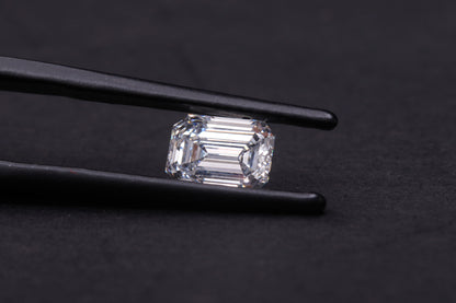 Emerald Cut Labgrown Diamond For Engagement Ring DE Color Loose Diamond For Wedding Band Emerald Cut Solitaire Diamond Pendant CVD Diamond