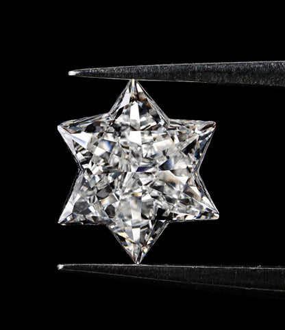 Modified Star Cut Labgrown Diamonds For Studs,Anniversary Gift For Her,Antique Cut Man Made Diamond Loose For Earrings,Fancy Cut Diamond