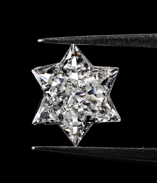Modified Star Cut Labgrown Diamonds For Studs,Anniversary Gift For Her,Antique Cut Man Made Diamond Loose For Earrings,Fancy Cut Diamond