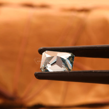 1CT Vivid Blue Lab Diamond | Radiant Cut Loose Diamond
