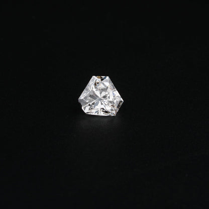 Calf Head Antique Cut Lab Diamond Stud Earrings