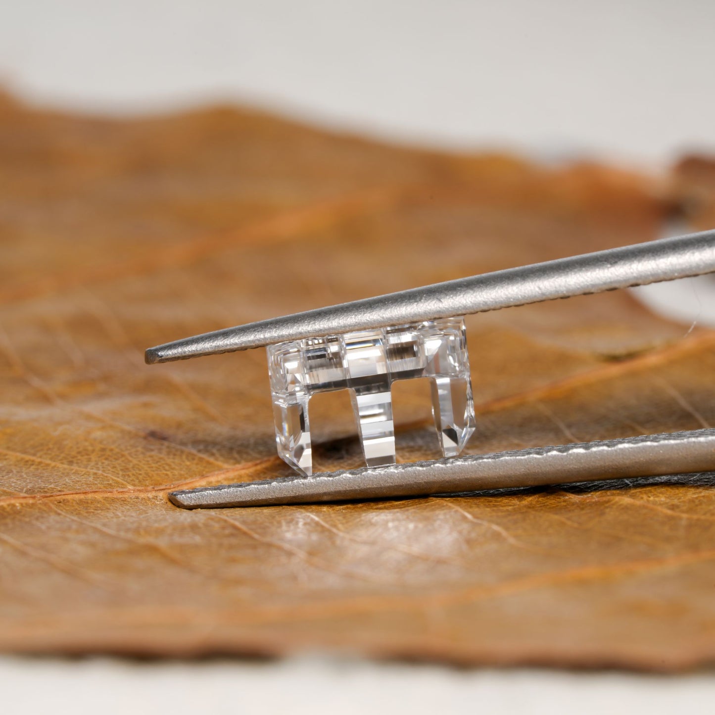 0.50CT E Initial Lab Grown Diamond Necklace for Women