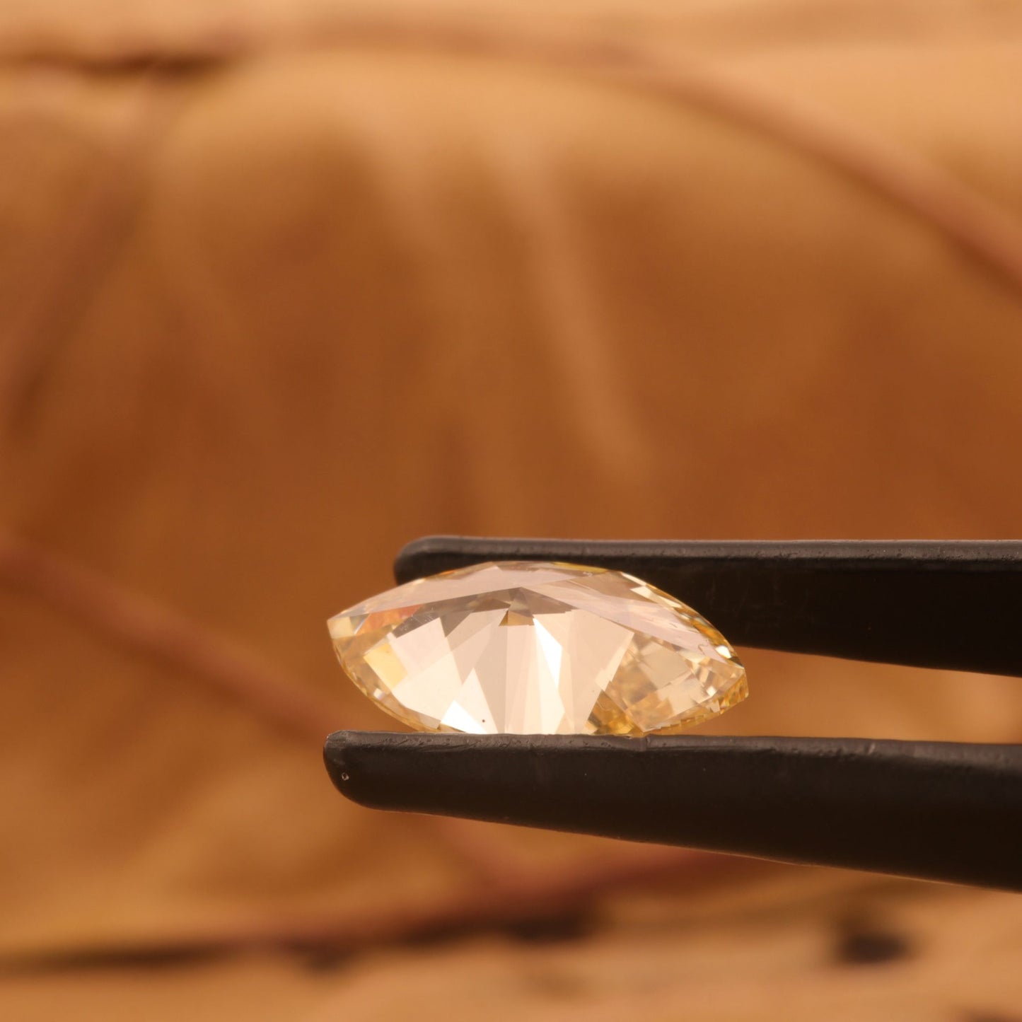 1CT Marquise Yellow Lab Grown Diamond Loose