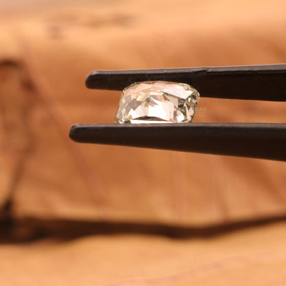 1 Ct Radiant Cut Green Lab Grown Diamond | Loose Diamond for Engagement Ring