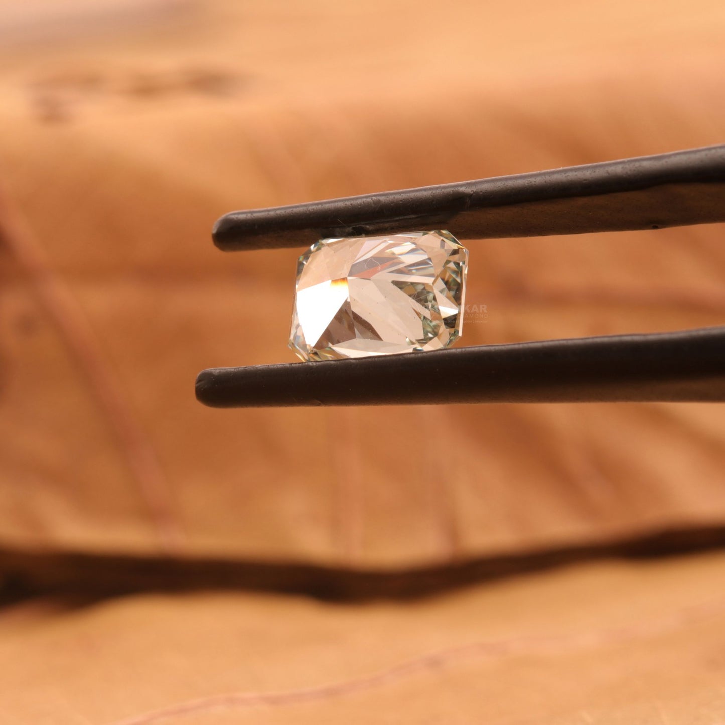 1 Ct Radiant Cut Green Lab Grown Diamond | Loose Diamond for Engagement Ring