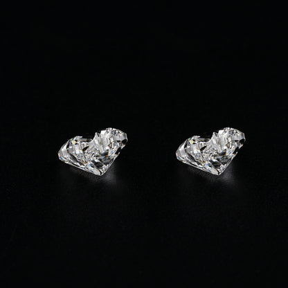 Modified Lili Cut Lab grown Diamonds Pairs For Solitaire Studs For Drop Earrings Anniversary Gift For Her Antique Cut Lab Diamonds